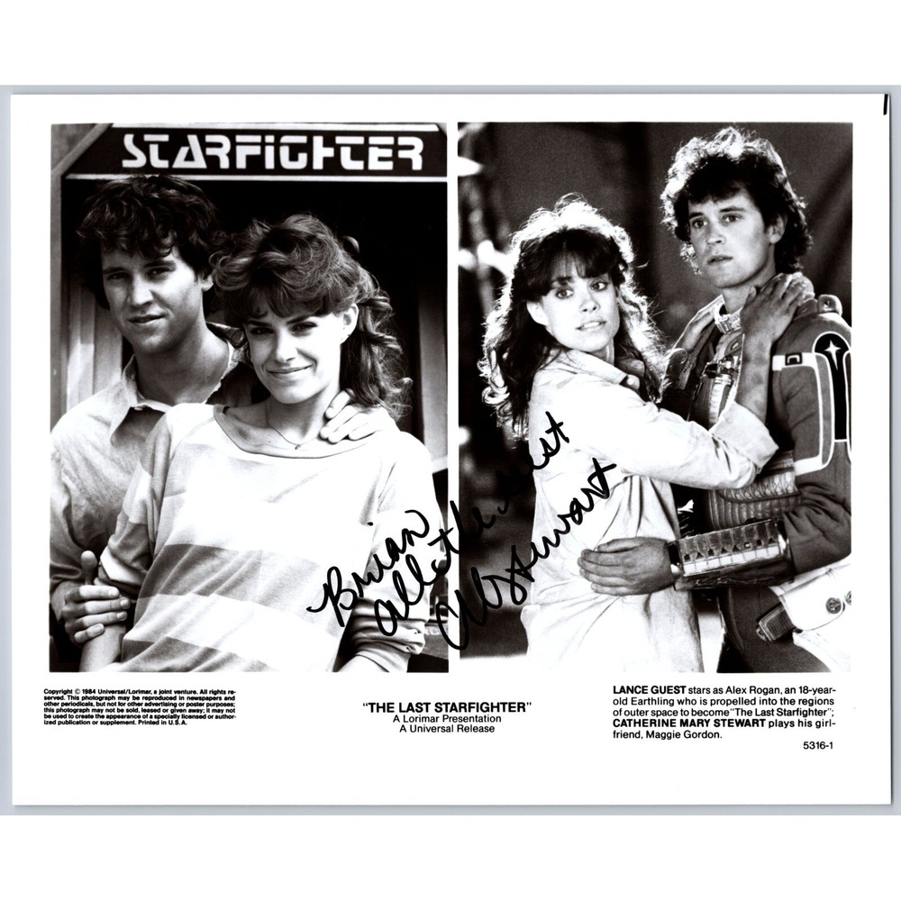 Catherina‎ Mary Stewart Hand Signed 8 x 10 Inch Photo - Personalized